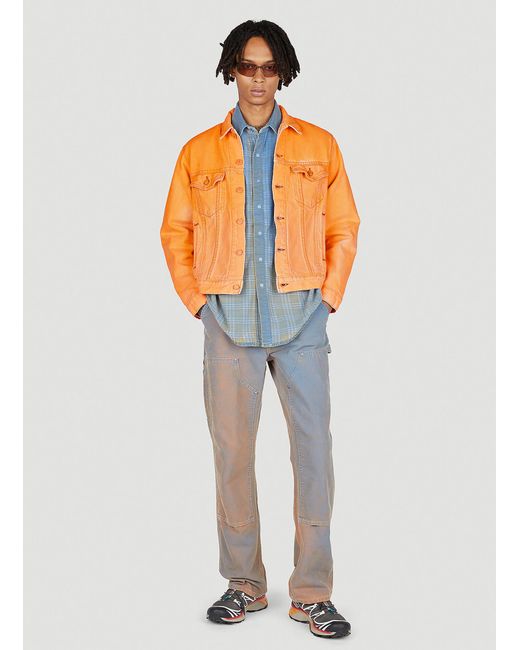 NOTSONORMAL Orange Washed Daily Jacket