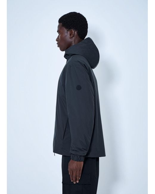 Moncler Blue Trelatete Hooded Down Jacket for men