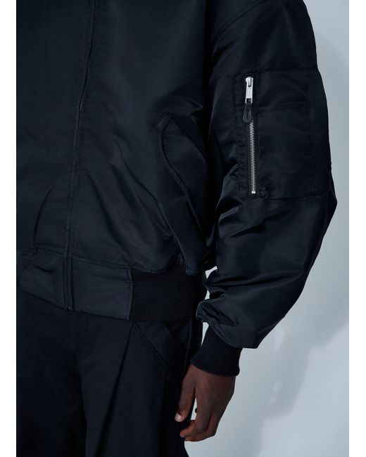 Entire studios Blue Broad Bomber Jacket for men