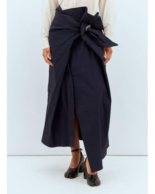 スカート ISSEY MIYAKE 'Aerate' skirt Blue 楽天市場】イッセイ ミヤケ ISSEY MIYAKE スカート レディース