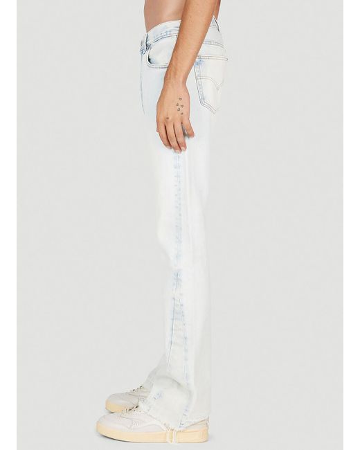 GALLERY DEPT. White La Flare Jeans for men