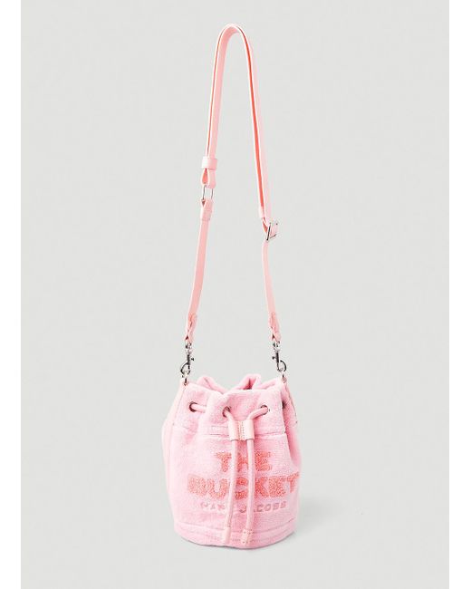 Marc Jacobs Pink Terry Bucket Bag