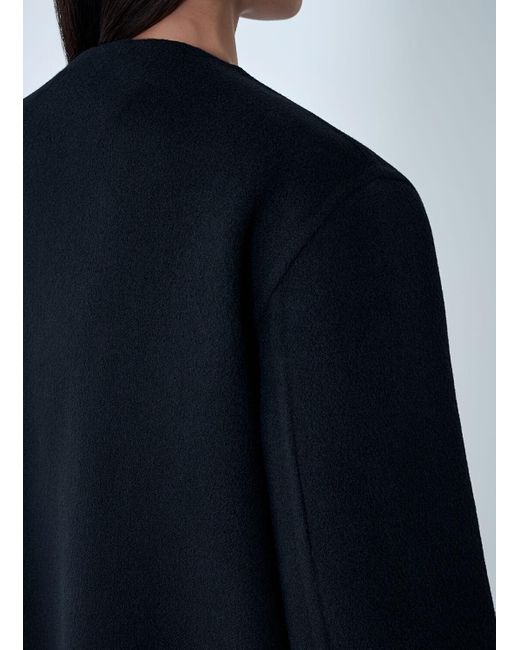 Gucci Blue Wool Coat