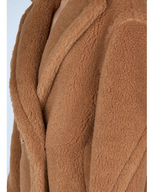 Max Mara Multicolor Teddy Bear Icon Coat