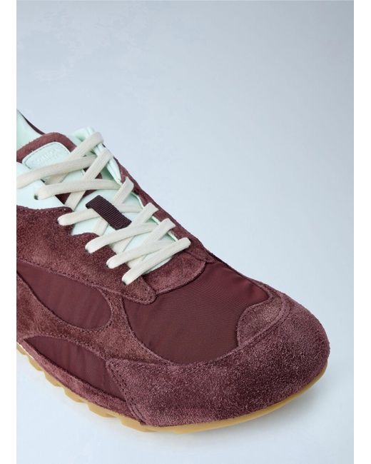 Bottega Veneta White Orbit Flash Sneakers for men