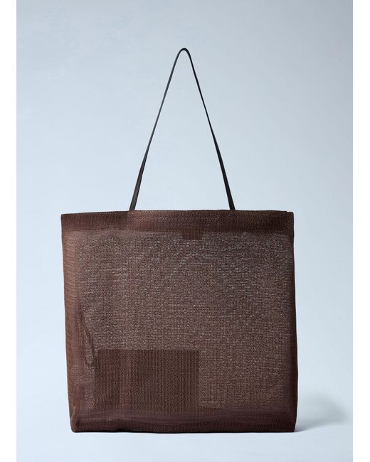 The Row Brown Barn Tote Bag