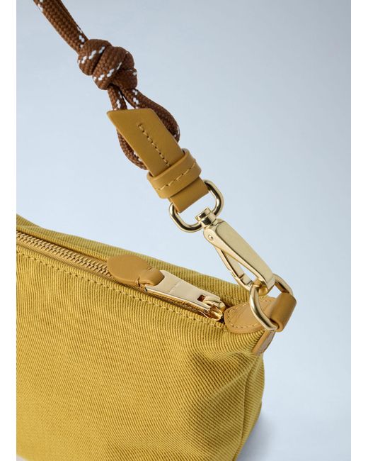 Miu Miu Blue Gabardine Pouch