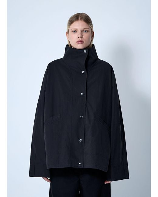 Totême Blue Summer Parachute Jacket