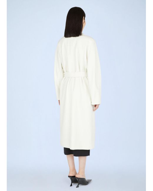 Max Mara White Madame 101801 Coat