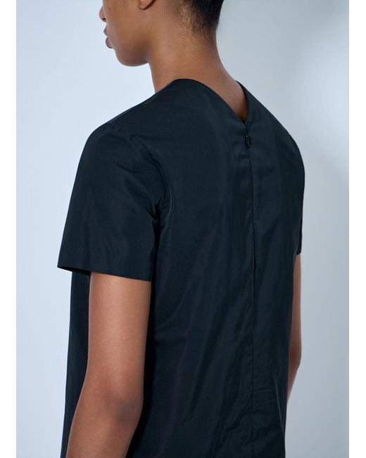 Jil Sander Blue V-Neck Top