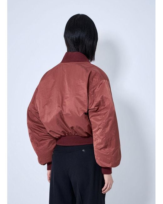 Chloé Red Bomber Jacket