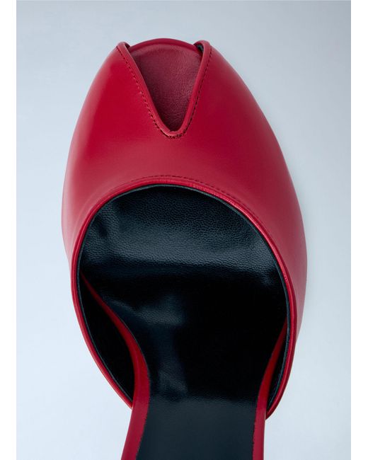 Jude Red Date Mules