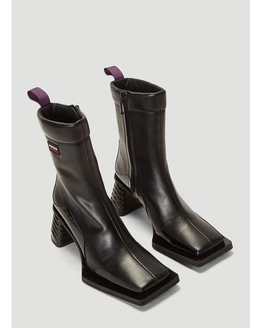 Eytys Black Gaia Leather Boots