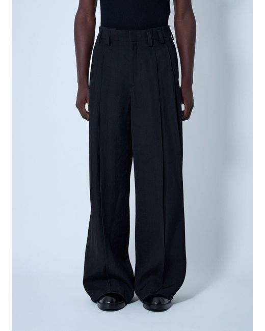 Jil Sander Blue Tailored Wool Pants for men