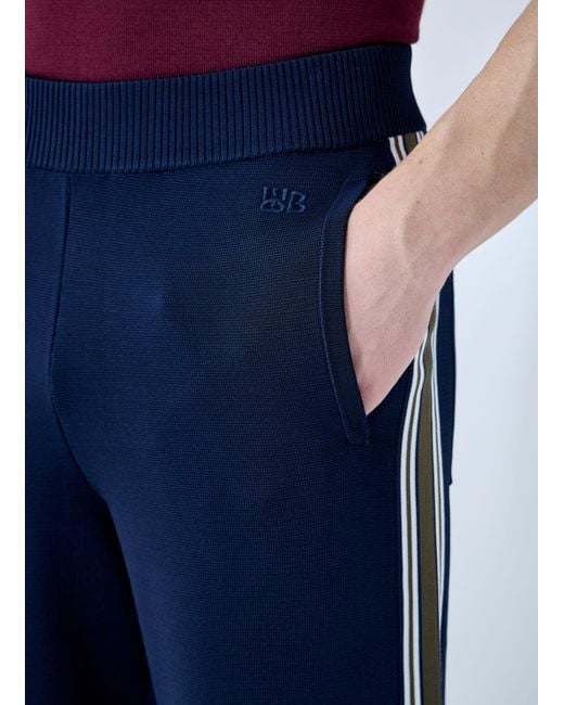 Wales Bonner Blue Tide Track Pants for men