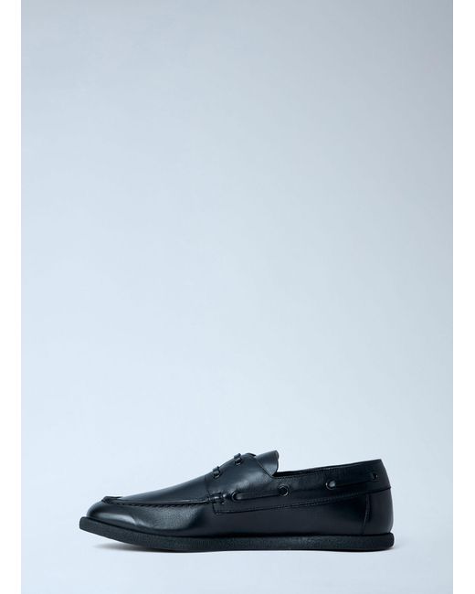The Row Black Novus Saylor Loafers for men