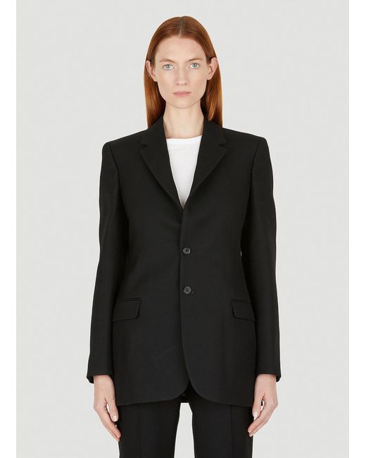 Wardrobe NYC Wool Release 05 Contour Blazer in Black Lyst