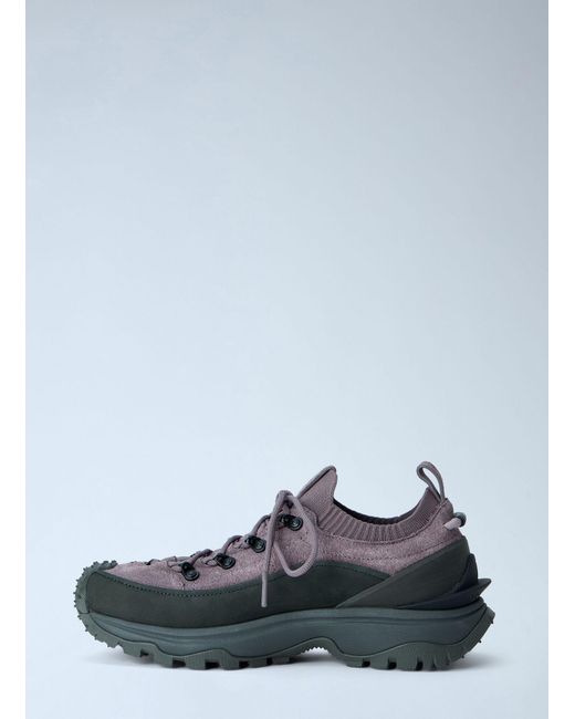 Moncler Black Trailgrip Lite3 Low Top Sneakers