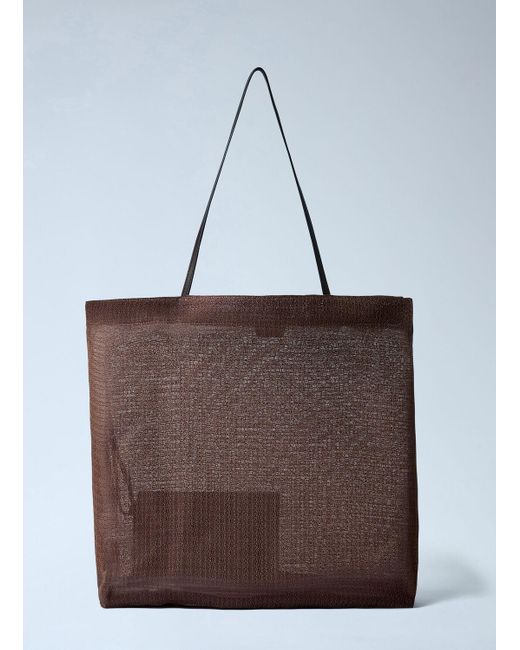 The Row Brown Barn Tote Bag