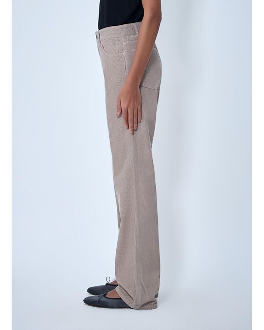The Row Gray Carly Pants
