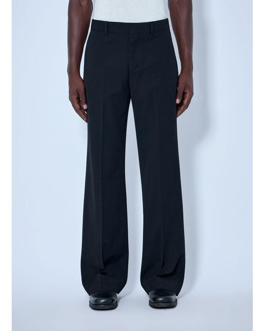 Acne Blue Tailored Trousers for men