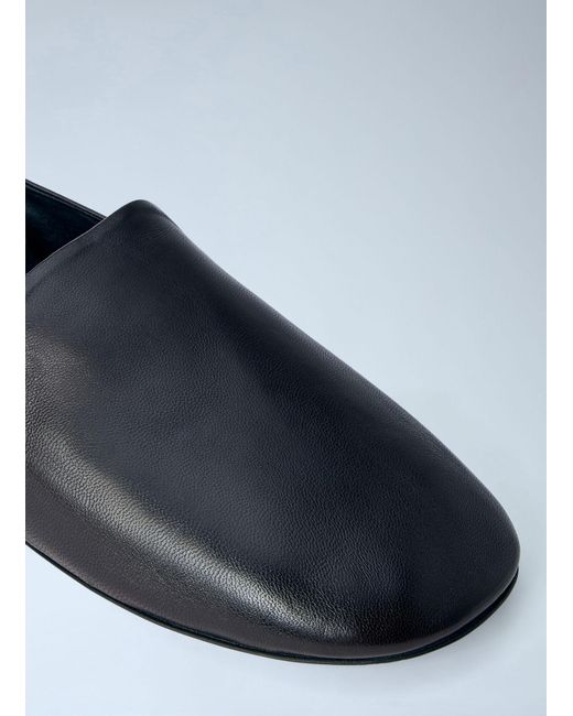 The Row Blue Casa Slippers