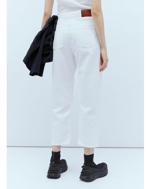 Moncler Blue Woman Jeans It - 38