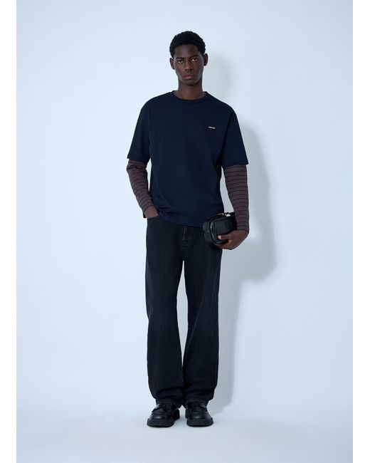 Miu Miu Blue Five-Pocket Jeans for men