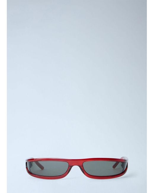 Rick Owens White Fog Sunglasses for men