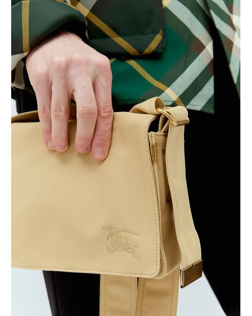 Burberry Green Trench Crossbody Bag for men