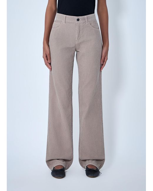 The Row Gray Carly Pants