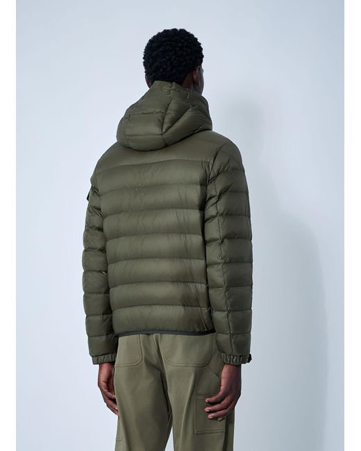 Moncler Green Najan Short Down Jacket for men
