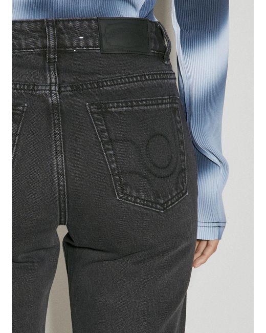 Eytys Gray Orion Zip Jeans