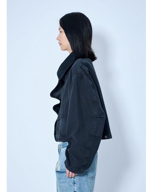 Maison Margiela Blue Oversized Denim Jacket