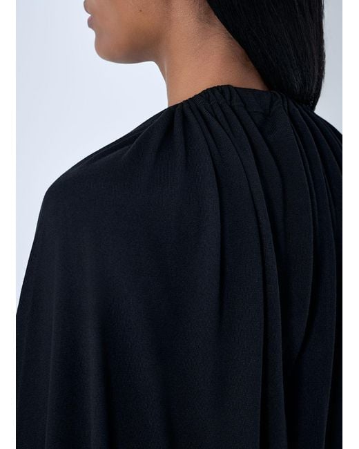 Totême  Blue Drawstring Cape