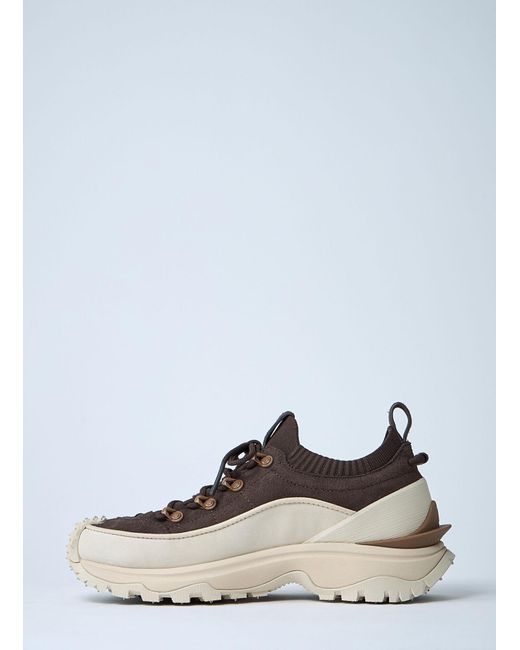 Moncler White Trailgrip Lite3 Sneakers