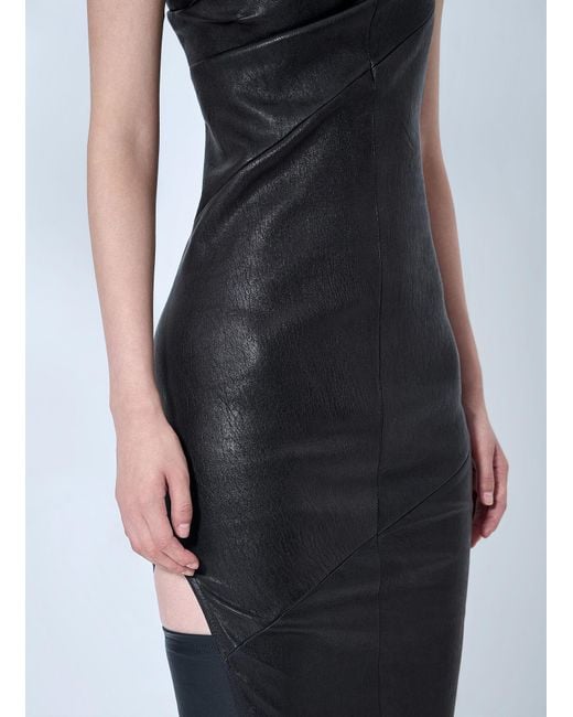 Rick Owens Blue Athena Gown