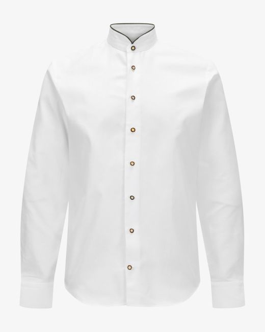 Van Laack Renos Trachtenhemd Slim Fit in White für Herren