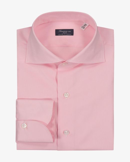 Finamore 1925 Milano Eduardo Businesshemd in Pink für Herren