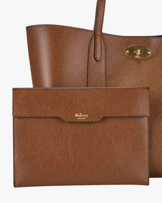 Mulberry Brown Bayswater Tote Two Tone Shopper