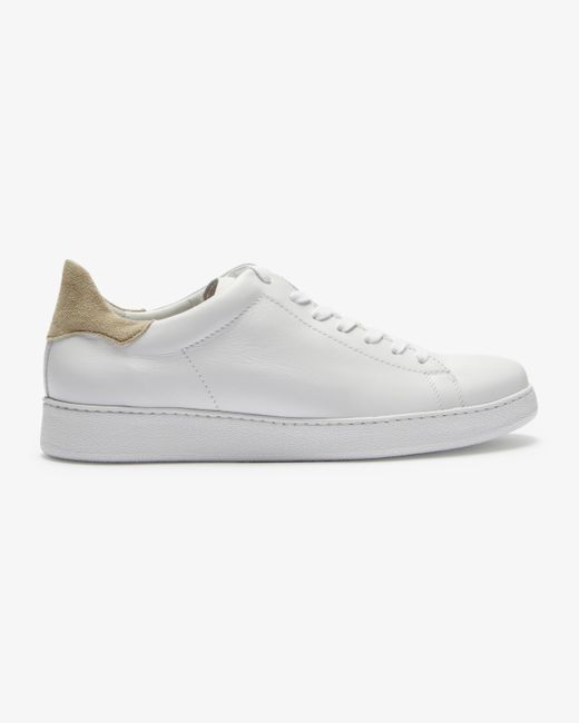 dirndl + bua Antikbock Sneaker in White für Herren