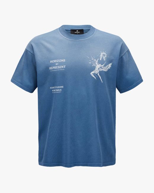 Represent T-Shirt in Blue für Herren