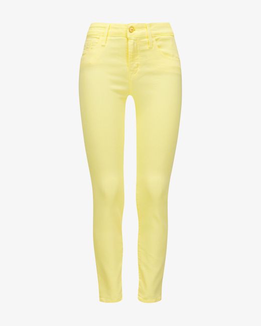 Jacob Cohen Yellow Kimberly 7/8-Jeans Skinny Crop