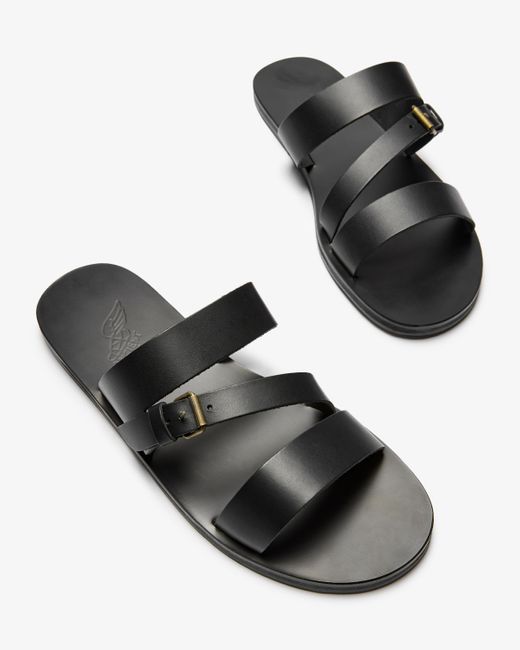Ancient Greek Sandals Ifiklis Sandalen in Black für Herren