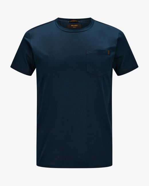 Moorer Bruzio T-Shirt in Blue für Herren