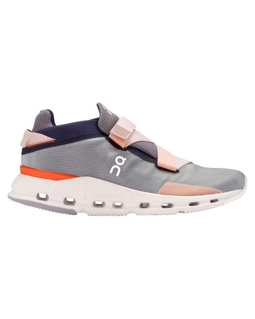 On Running Gray Running - Cloudnova Wrap Sneaker