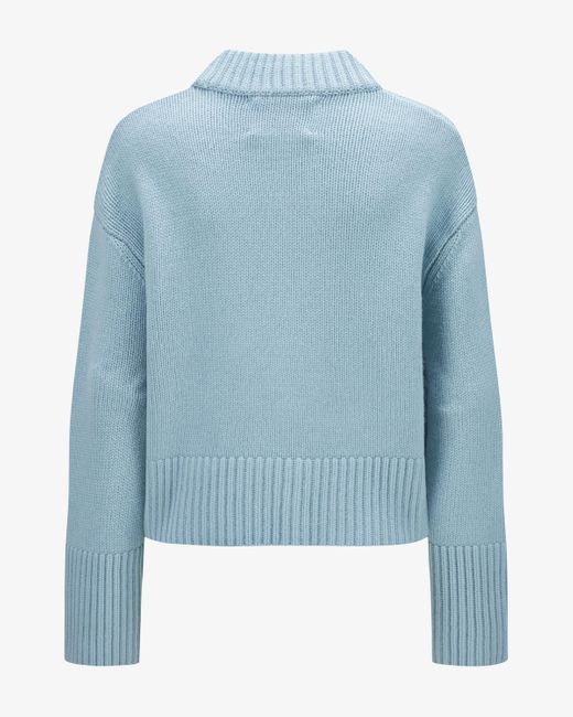 Lisa Yang Blue Sony Cashmere-Pullover