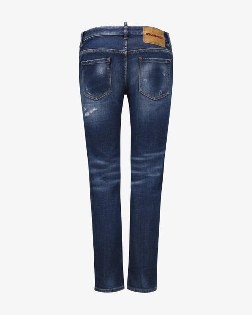 DSquared² Blue Jennifer Jeans Medium Waist
