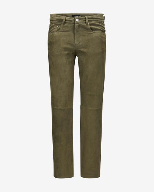 Arma Moss Lederhose in Green für Herren