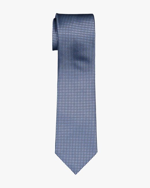 Zegna Seiden-Krawatte in Blue für Herren